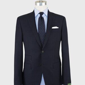 NEW Sid Mashburn Kincaid No. 3 Suit in Navy High-Twist 48L IT (38L US)